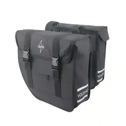 ANWB Voltano Dubbele Fietstas 40 L Urban Flow XL Donker Grijs aanbieding