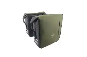 ANWB Voltano Dubbele Rolltop Fietstas 48 L Olijf Groen aanbieding
