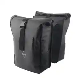 ANWB Voltano Dubbele Rolltop Fietstas 48L Zwart aanbieding