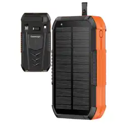 ANWB Gastrologix. Solar Powerbank Incl. Handslinger 50.000mAh Oranje Zwart aanbieding