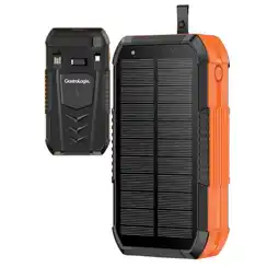 ANWB Gastrologix. Solar Powerbank Incl. Handslinger 50.000mAh Oranje Zwart aanbieding