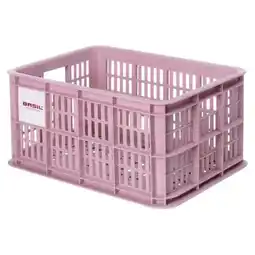 ANWB Basil Gerecyclede Fietskrat Crate S Roze aanbieding