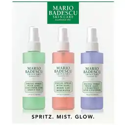 Douglas Mario Badescu Face Spa Spritz. Mist. Glow. Set aanbieding