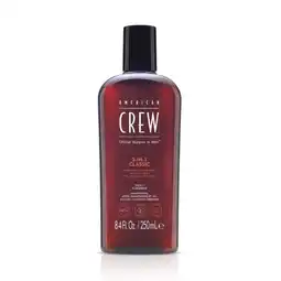 Douglas American Crew 3In1 Classic Shampoo, Conditioner & Body Wash aanbieding