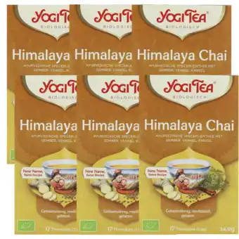 De Online Drogist Yogi Tea Himalaya Voordeelverpakking aanbieding