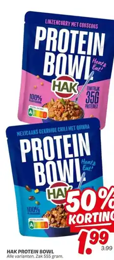 Dekamarkt HAK PROTEIN BOWL aanbieding