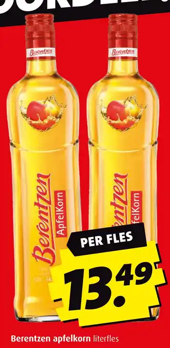 Boni Berentzen apfelkorn aanbieding
