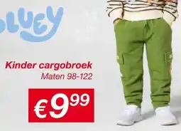 Kik Kinder cargobroek aanbieding