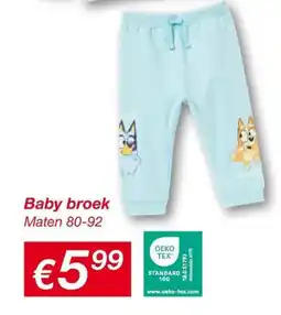 Kik Baby broek aanbieding