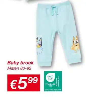 Kik Baby broek aanbieding
