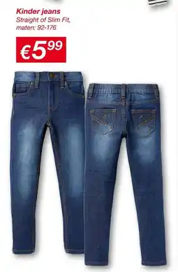 Kik Kinder jeans Straight of Slim Fit aanbieding