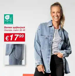 Kik Dames spijkerjack aanbieding
