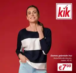 Kik Dames gebreide trui aanbieding