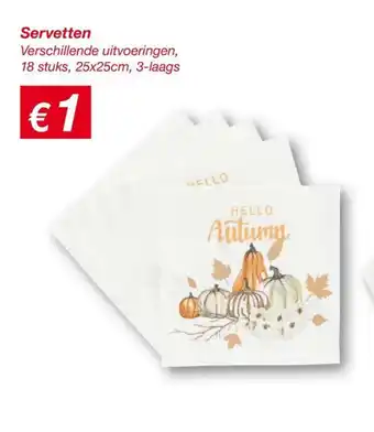 Kik Servetten aanbieding