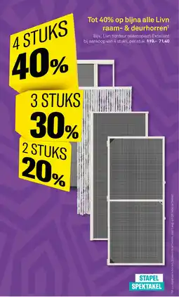 Karwei Op bijna alle livn raam & deurhorren¹ aanbieding