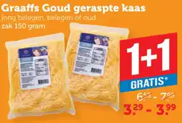 Dagwinkel Graaffs Goud geraspte kaas aanbieding