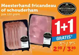 Dagwinkel Meesterhand fricandeau of schouderham aanbieding