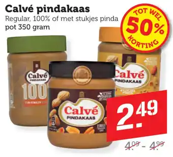 Dagwinkel Calvé pindakaas aanbieding