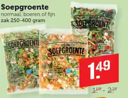 Dagwinkel Soepgroente aanbieding