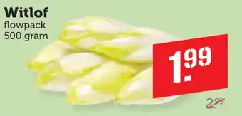 Dagwinkel Witlof flowpack aanbieding