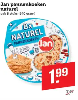 Dagwinkel Jan pannenkoeken naturel aanbieding
