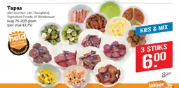 Dagwinkel Tapas aanbieding