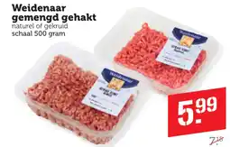 Dagwinkel Weidenaar gemengd gehakt aanbieding