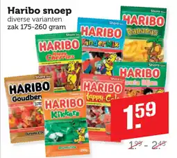 Dagwinkel Haribo snoep aanbieding