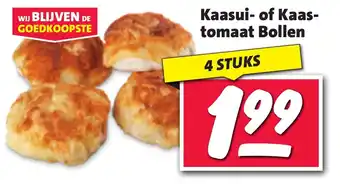 Nettorama Kaasui of Kaas tomaat Bollen aanbieding