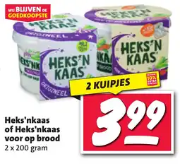 Nettorama Heks'nkaas of Heks'nkaas voor op brood aanbieding