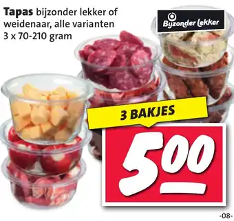 Nettorama Tapas bijzonder lekker of weidenaar aanbieding