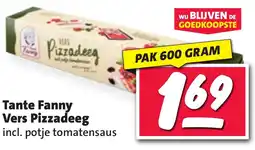 Nettorama Tante Fanny Vers Pizzadeeg aanbieding