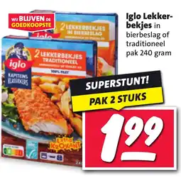 Nettorama Iglo Lekker bekjes aanbieding