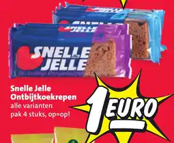 Nettorama Snelle Jelle Ontbijtkoekrepen aanbieding