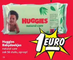 Nettorama Huggies Babydoekjes natural care aanbieding