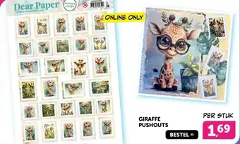 Boekenvoordeel GIRAFFE PUSHOUTS aanbieding