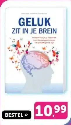 Boekenvoordeel GELUK ZIT IN JE BREIN aanbieding