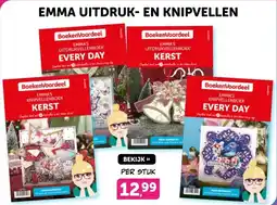 Boekenvoordeel EMMA UITDRUK- EN KNIPVELLEN aanbieding