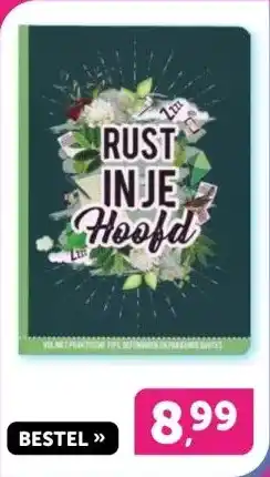 Boekenvoordeel RUST IN JE Hoofd aanbieding