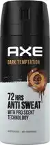 Bol.com Axe Anti-Transpirant Spray Dark Temptation 150 ml aanbieding