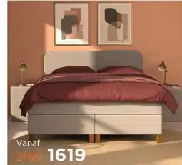 TotaalBED Boxspring Ulsberg vlak aanbieding