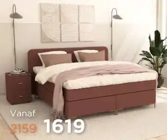 TotaalBED Boxspring Aspo vlak aanbieding