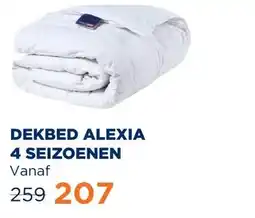 TotaalBED Dekbed Alexia 90% dons | 140 x 200 cm | 4-seizoenen aanbieding