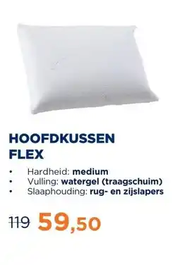 TotaalBED Hoofdkussen Flex | Watergel aanbieding