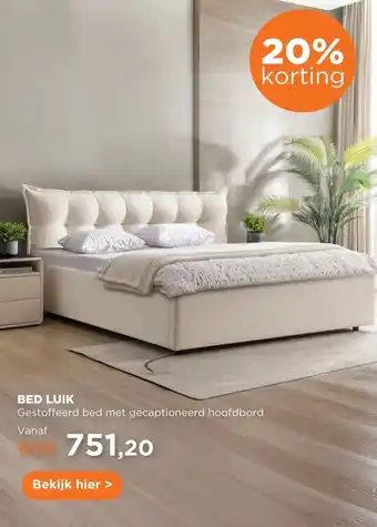 TotaalBED Bed Luik aanbieding