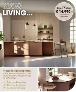 Superkeukens keuken Ligeti / Mira aanbieding