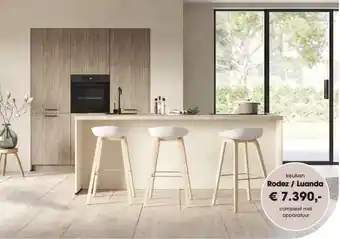 Superkeukens keuken Rodez /Luanda aanbieding