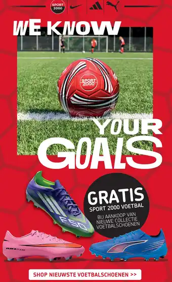 Sport 2000 Voetbalschoene aanbieding