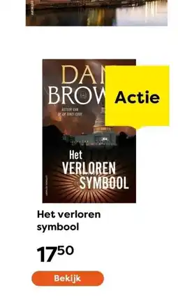 The Read Shop Het verloren symbool aanbieding