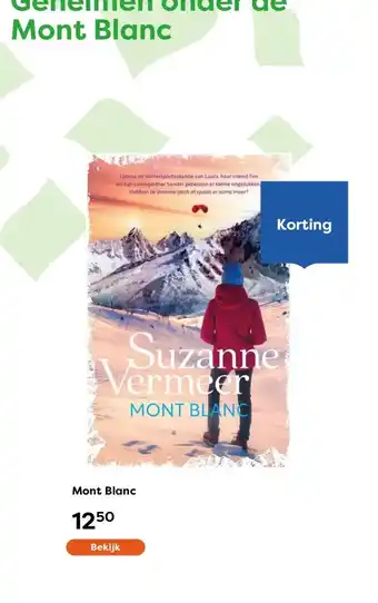 The Read Shop Mont Blanc aanbieding